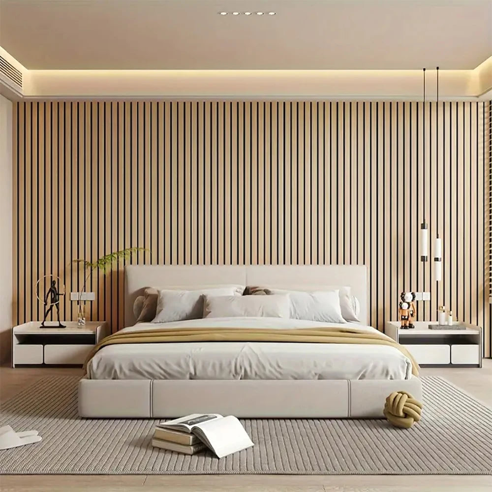 Painel 3D GridLux Autoadesivo – Elegância Instantânea