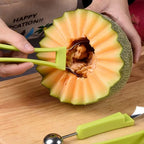 FruitCarve Pro - Kit 4 em 1 para Esculpir Frutas em Aço Inoxidável