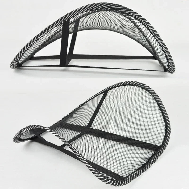 BackSupport Air™ – Suporte Lombar com Malha Respirável e Massagem