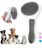 PetClean Pro™ – Pente Autolimpante Removedor de Pelos para Cães e Gatos