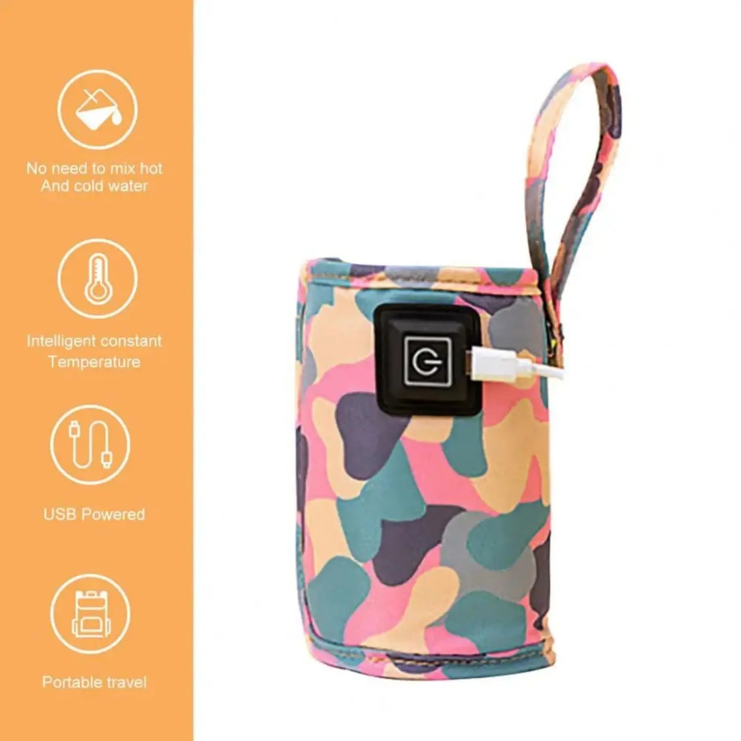 BabyWarm Pro - Aquecedor de Mamadeira Portátil USB