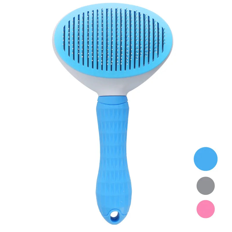 PetClean Pro™ – Pente Autolimpante Removedor de Pelos para Cães e Gatos