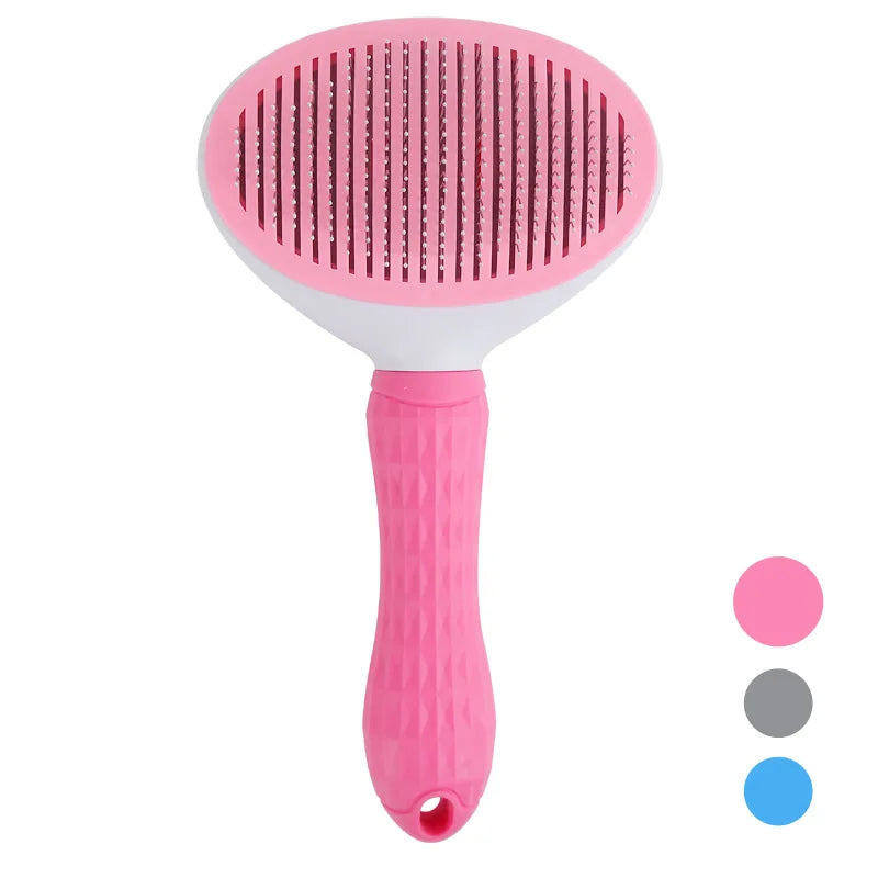 PetClean Pro™ – Pente Autolimpante Removedor de Pelos para Cães e Gatos