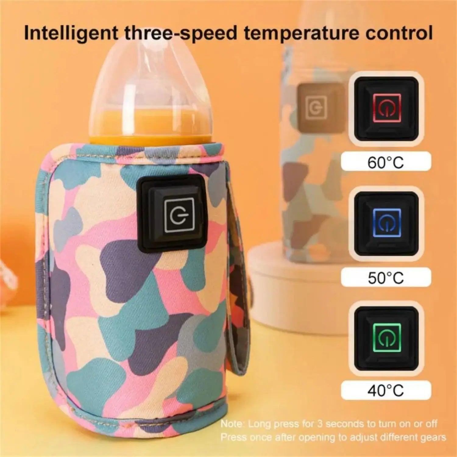 BabyWarm Pro - Aquecedor de Mamadeira Portátil USB