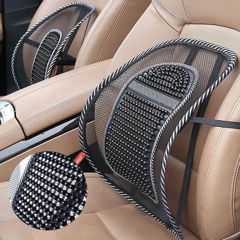 BackSupport Air™ – Suporte Lombar com Malha Respirável e Massagem