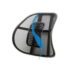 BackSupport Air™ – Suporte Lombar com Malha Respirável e Massagem