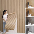 Painel 3D GridLux Autoadesivo – Elegância Instantânea