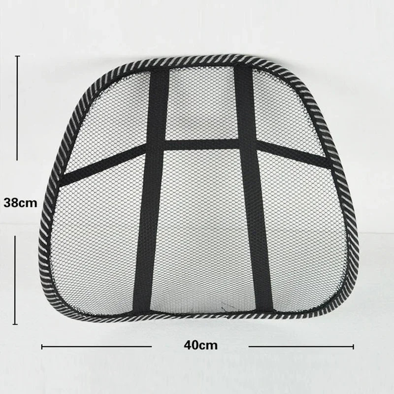 BackSupport Air™ – Suporte Lombar com Malha Respirável e Massagem