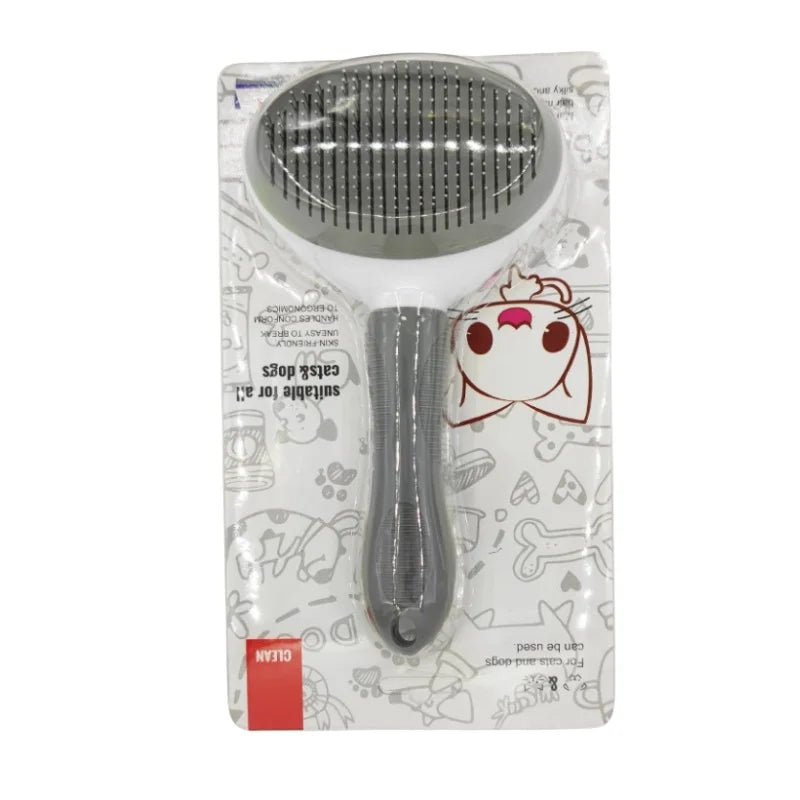 PetClean Pro™ – Pente Autolimpante Removedor de Pelos para Cães e Gatos