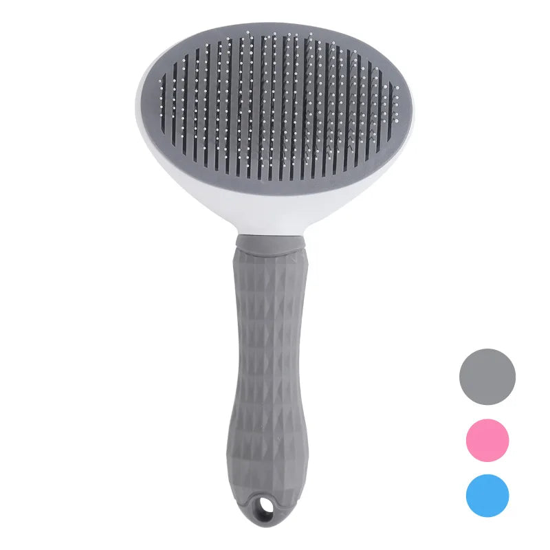 PetClean Pro™ – Pente Autolimpante Removedor de Pelos para Cães e Gatos