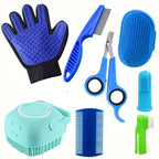 PetCare Pro 8™ – Kit Completo de Higiene e Grooming para Cães e Gatos