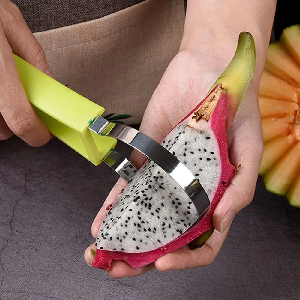 FruitCarve Pro - Kit 4 em 1 para Esculpir Frutas em Aço Inoxidável
