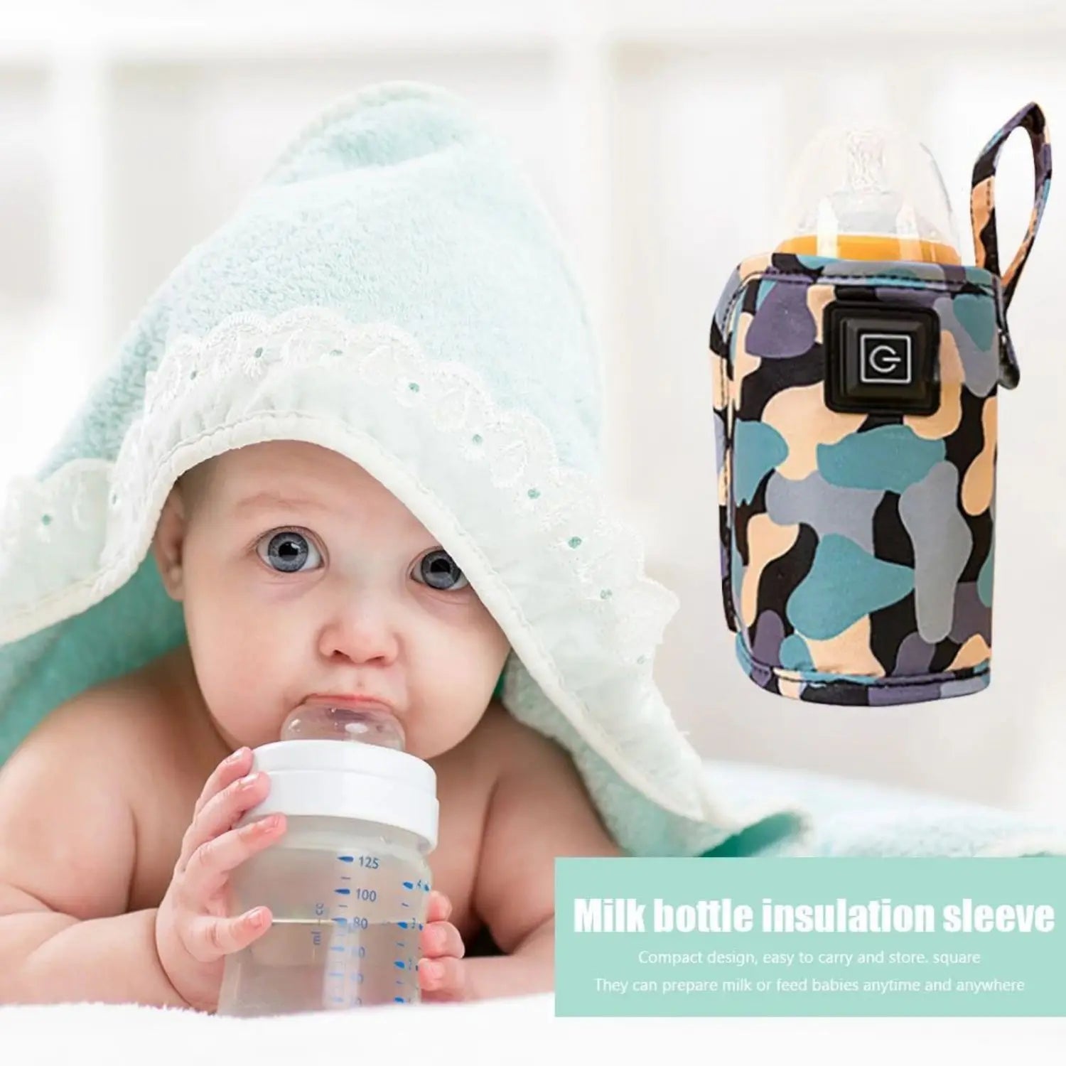 BabyWarm Pro - Aquecedor de Mamadeira Portátil USB