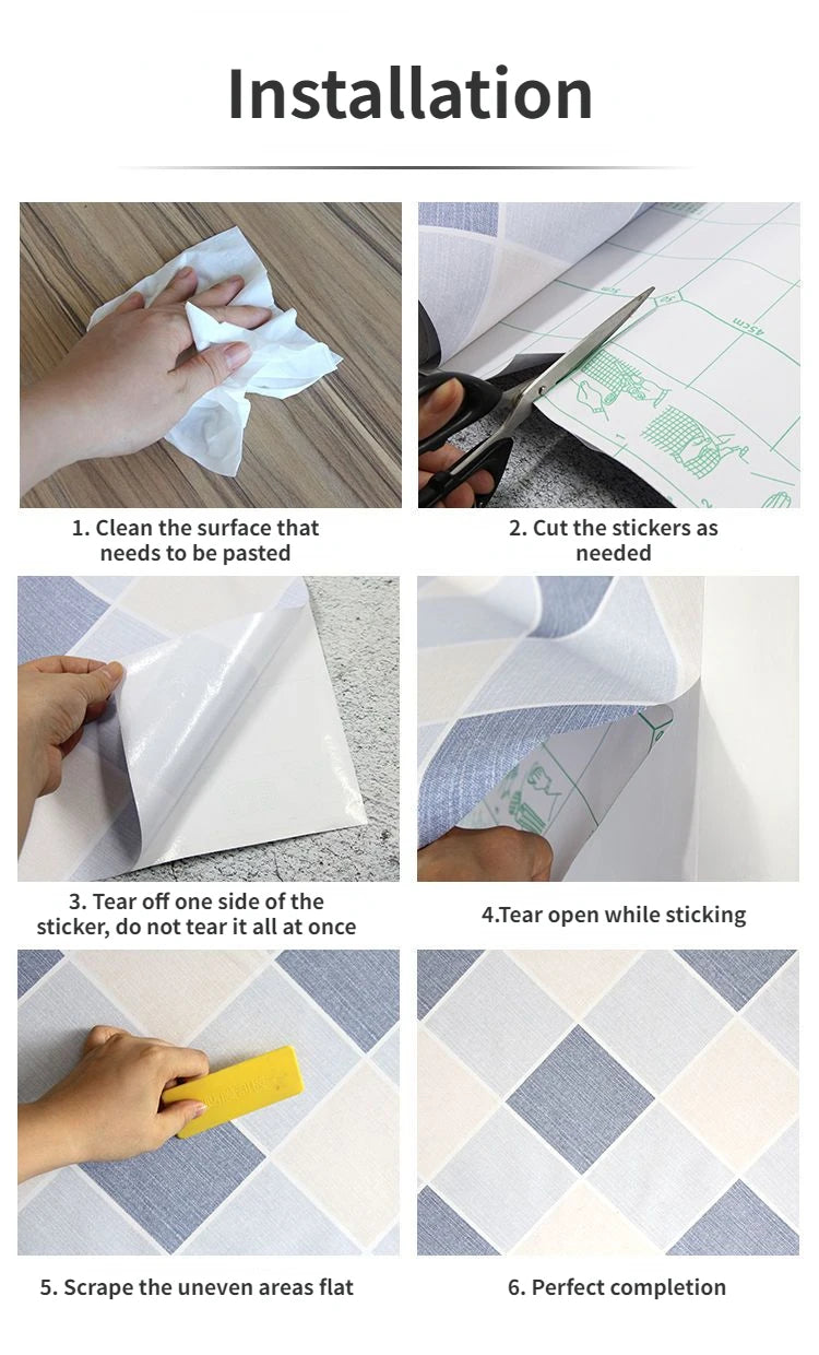 Papel de Parede KitchenShield Pro 10m – Impermeável e Antimofo